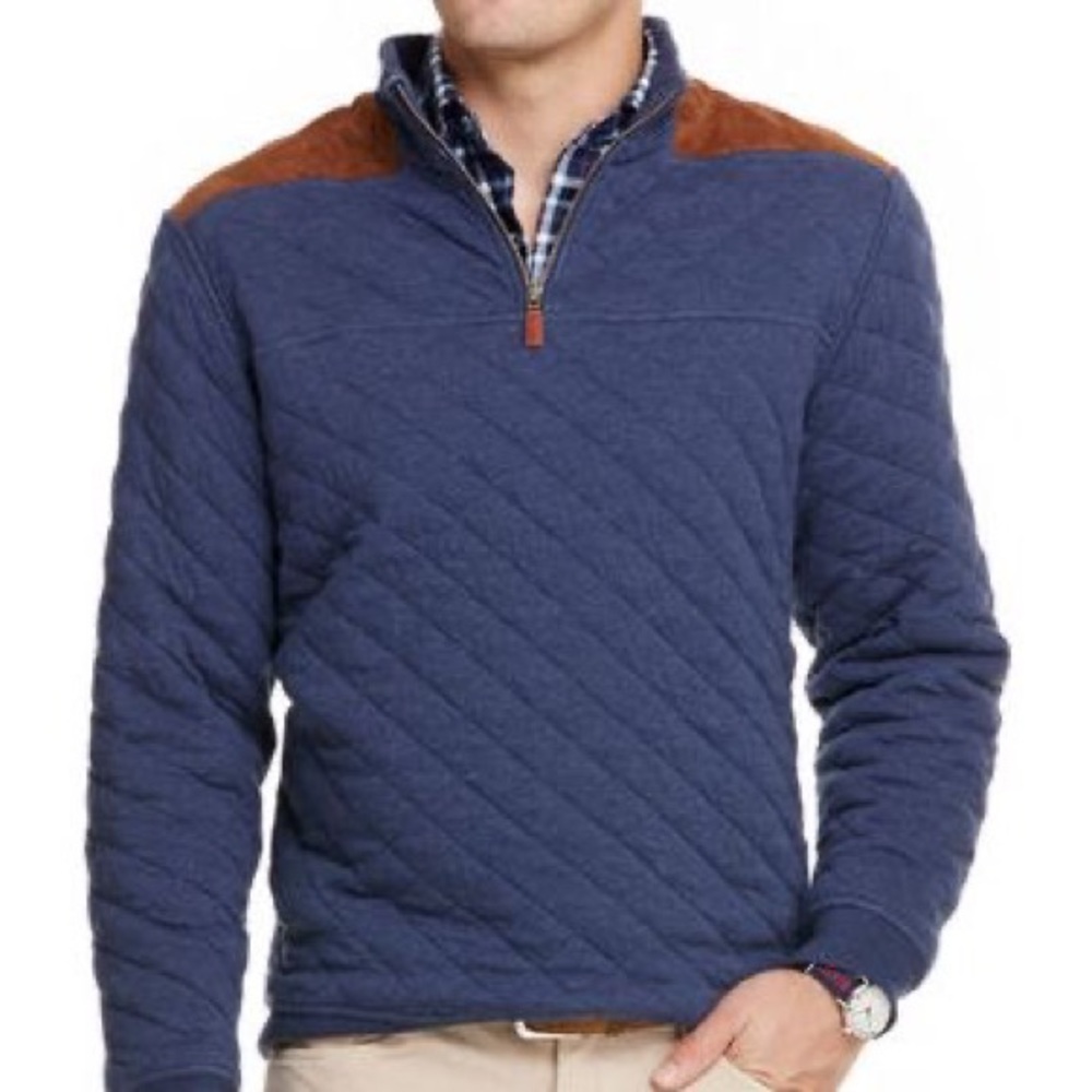 Vineyard Vines Quilted Suede Shep Shirt (NWOT)
